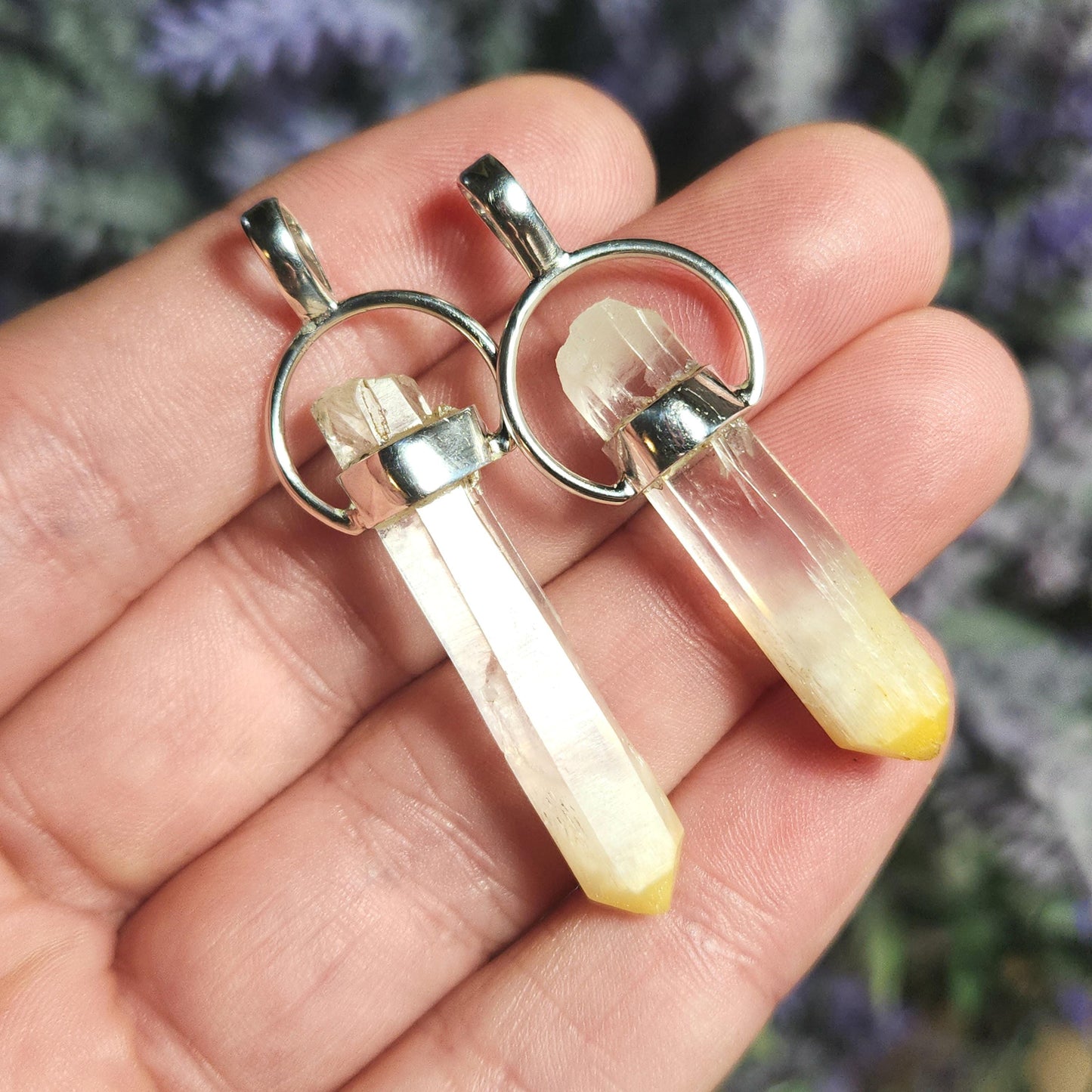 Mango Quartz Pendant