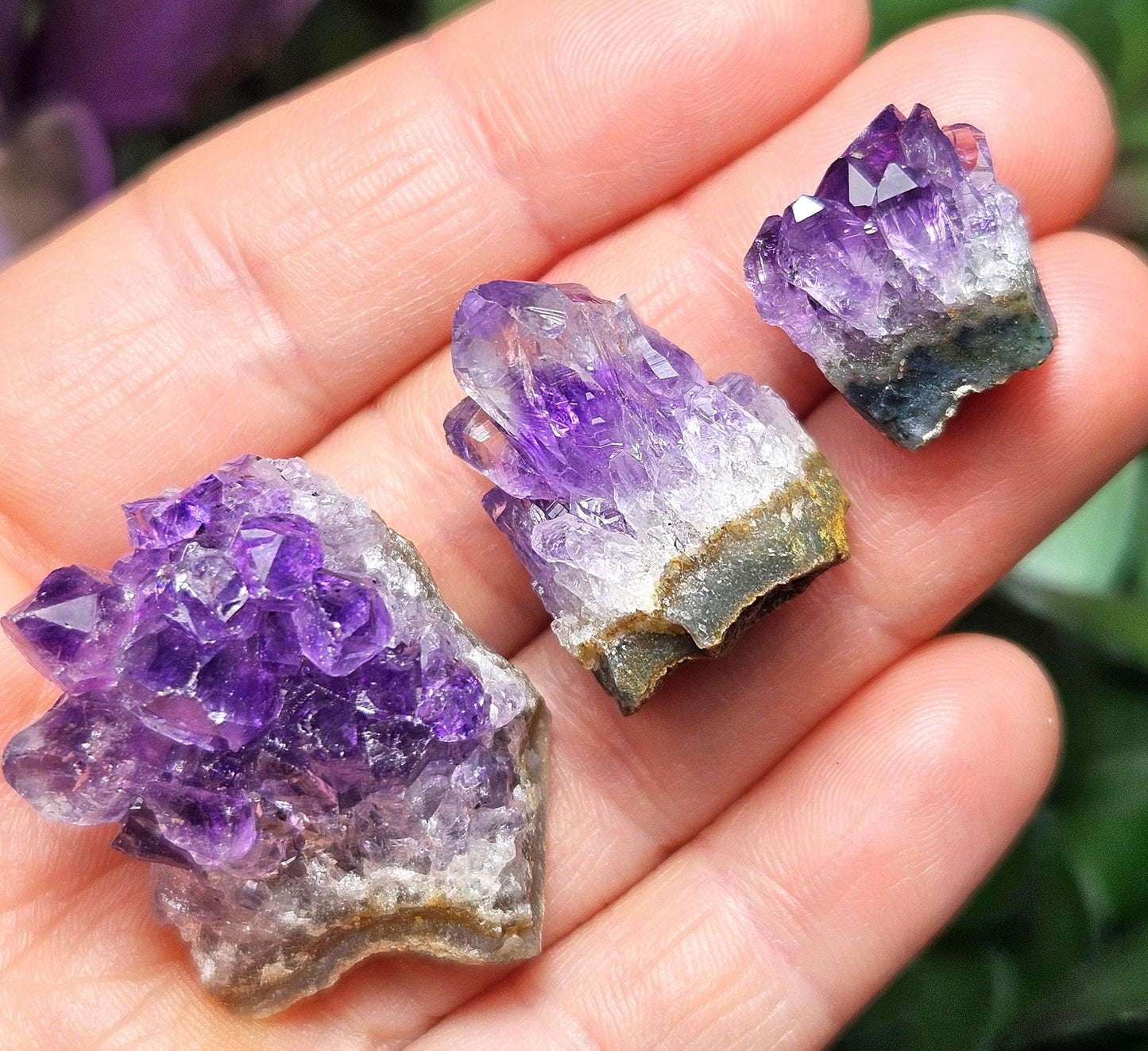 Amethyst Crystal Cluster