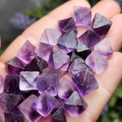 Cubic Purple Fluorite
