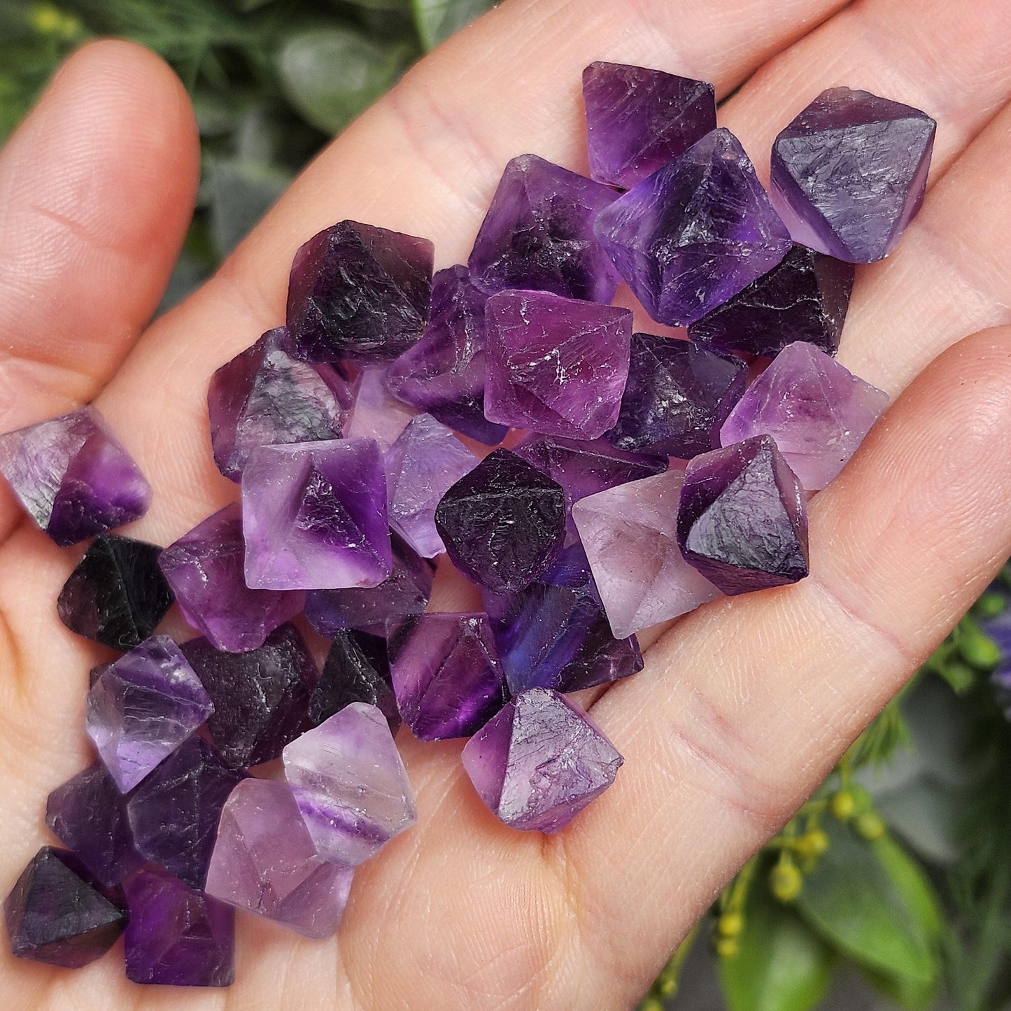 Cubic Purple Fluorite