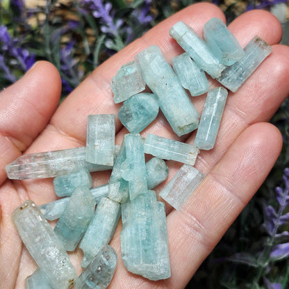 Blue Aquamarine Crystal