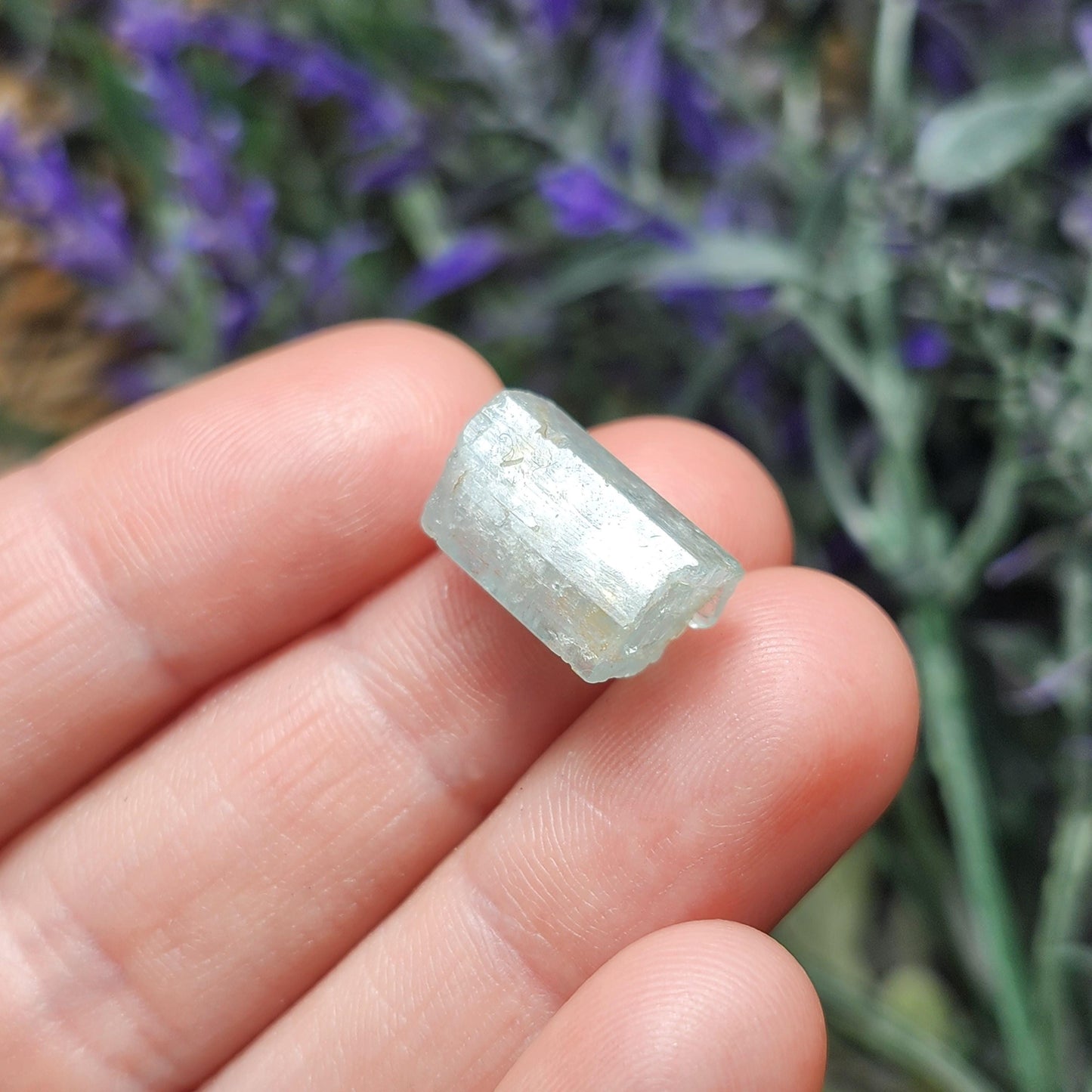 Blue Aquamarine Crystal