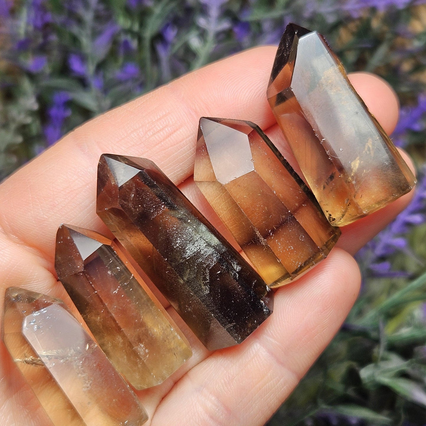 Smoky Quartz Crystal Tower