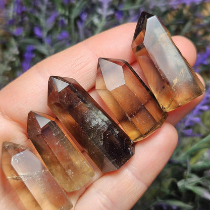 Smoky Quartz Crystal Tower