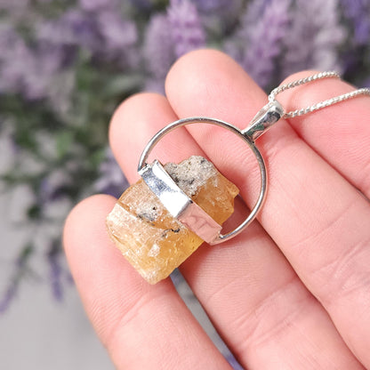 Golden Topaz Pendant