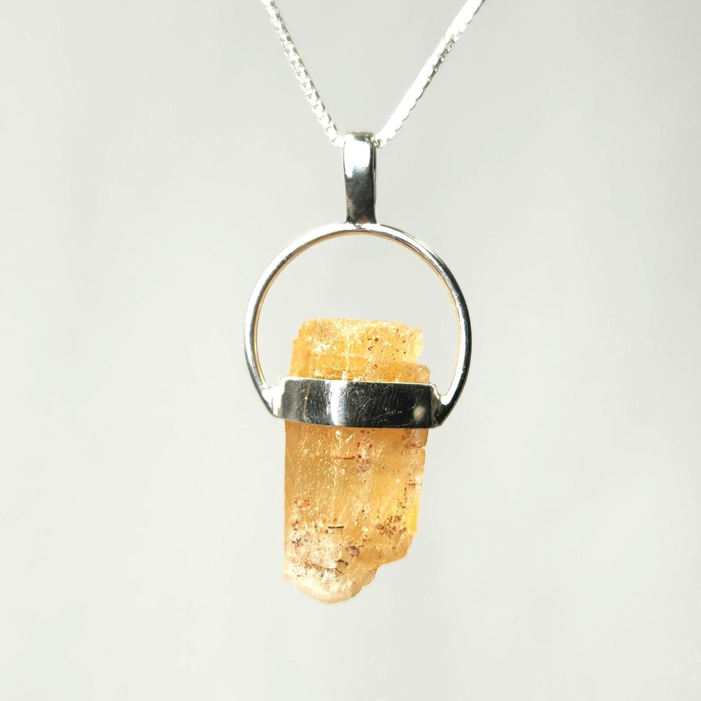 Golden Topaz Pendant