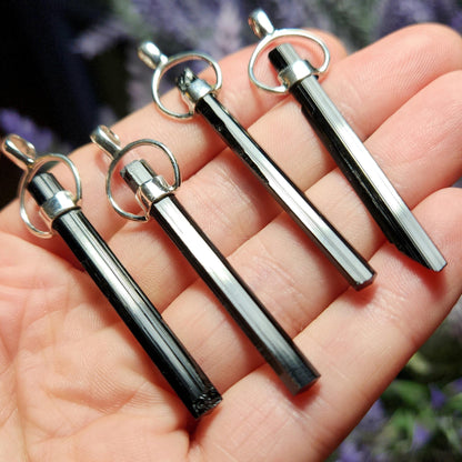 Black Tourmaline Pendant