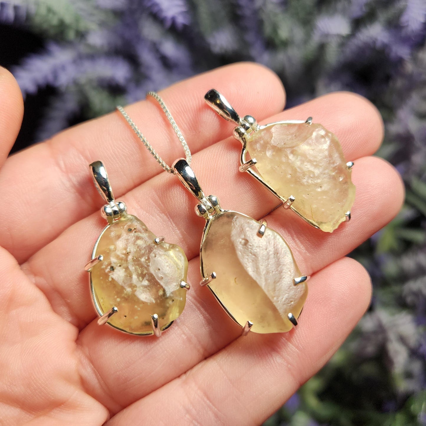 Libyan Desert Glass Pendant