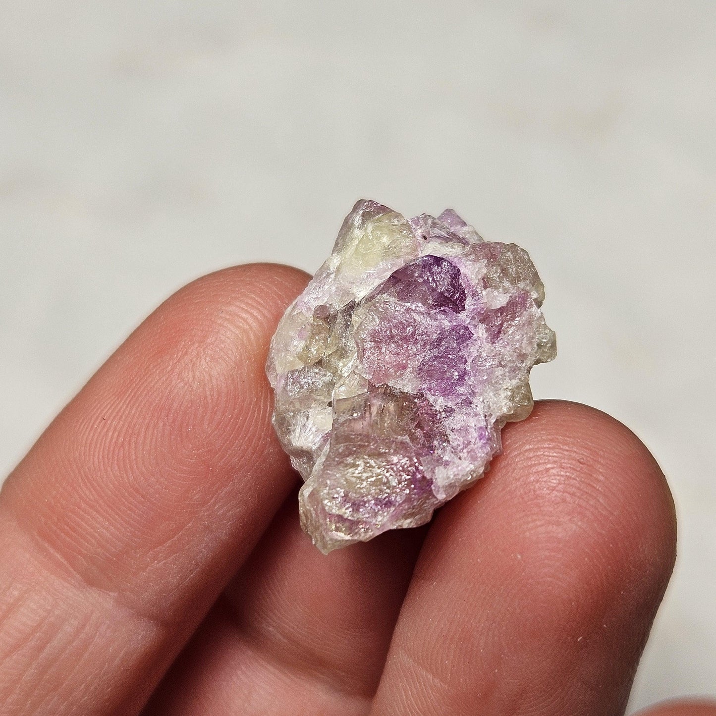 Purple Vesuvianite Crystal, Raw Vesuvianite Specimen