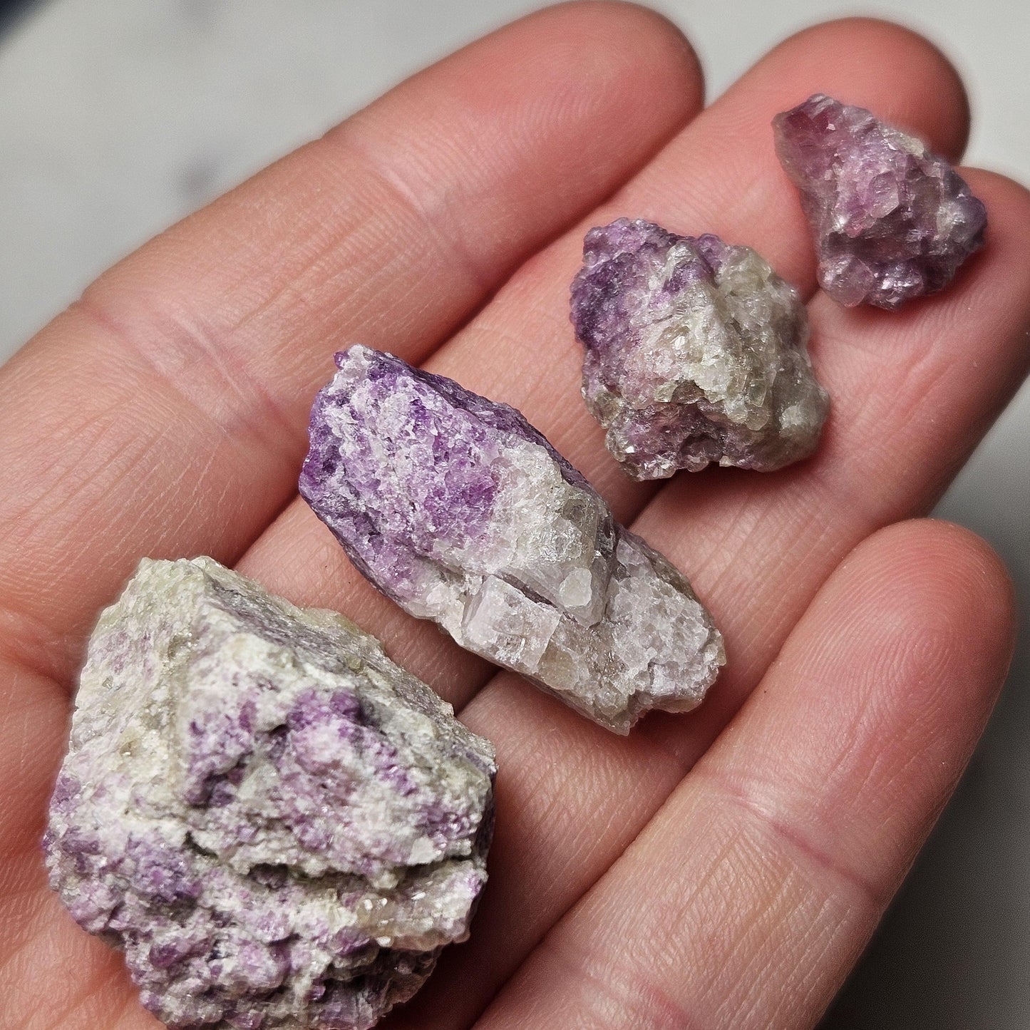 Purple Vesuvianite Crystal