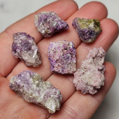 Purple Vesuvianite Crystal, Raw Vesuvianite Specimen