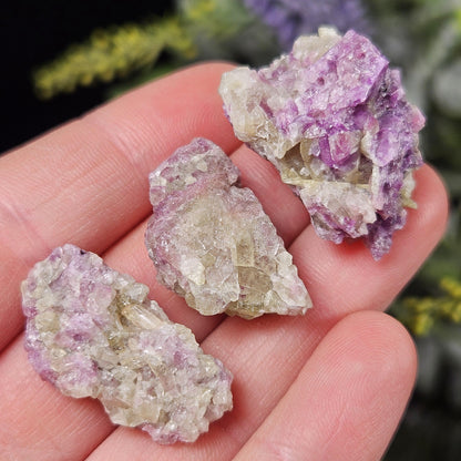 Purple Vesuvianite Crystal