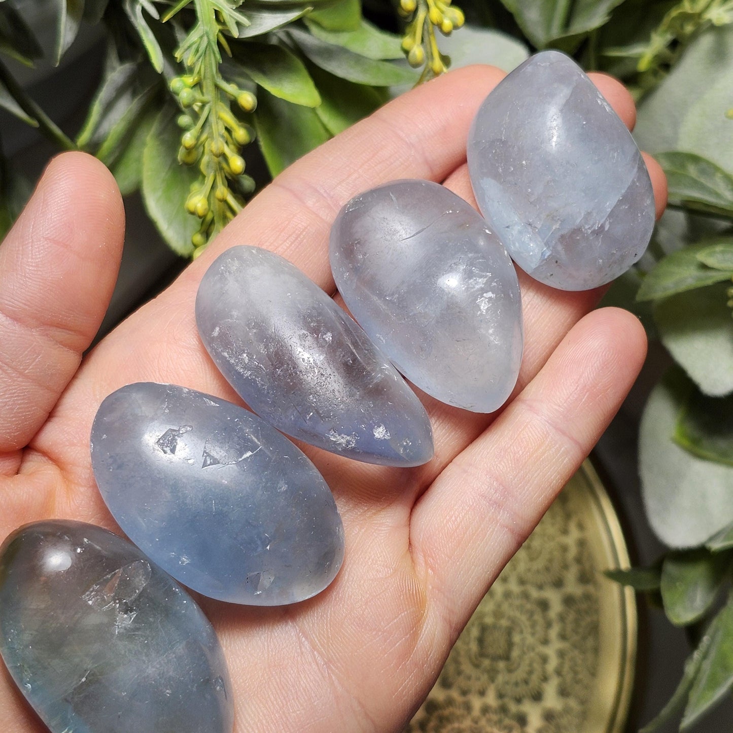 Polished Celestite Crystal