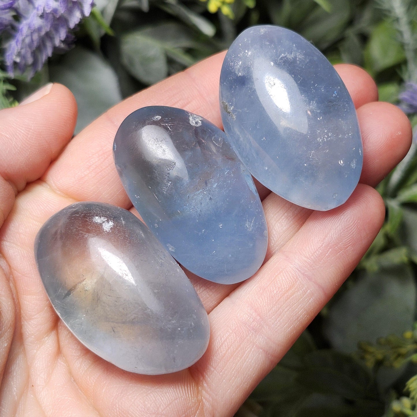 Polished Celestite Crystal