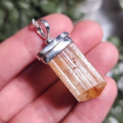 AAA Golden Topaz Pendant