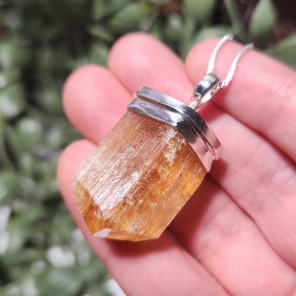 AAA Golden Topaz Pendant