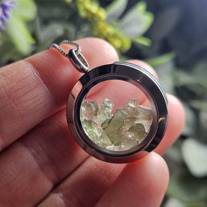 Moldavite Pendant