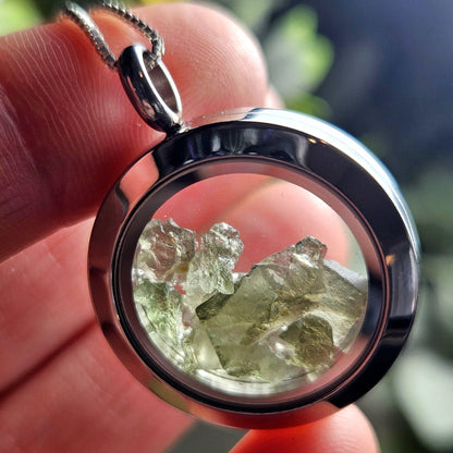 Moldavite Pendant