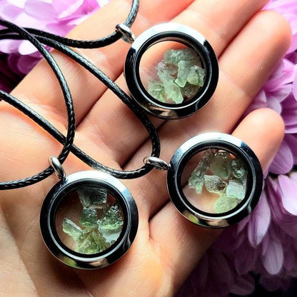 Moldavite Pendant
