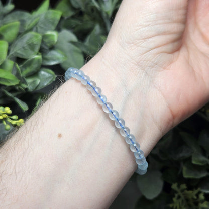 Aquamarine Crystal Bracelet