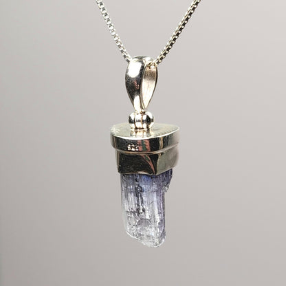 Terminated Tanzanite Crystal Pendant