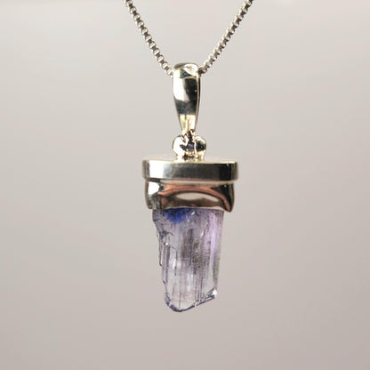 Terminated Tanzanite Crystal Pendant