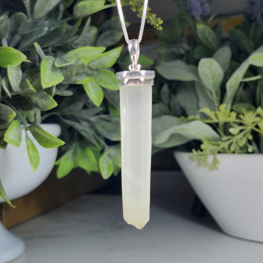 Inner Mongolian Hedenbergite Pendant
