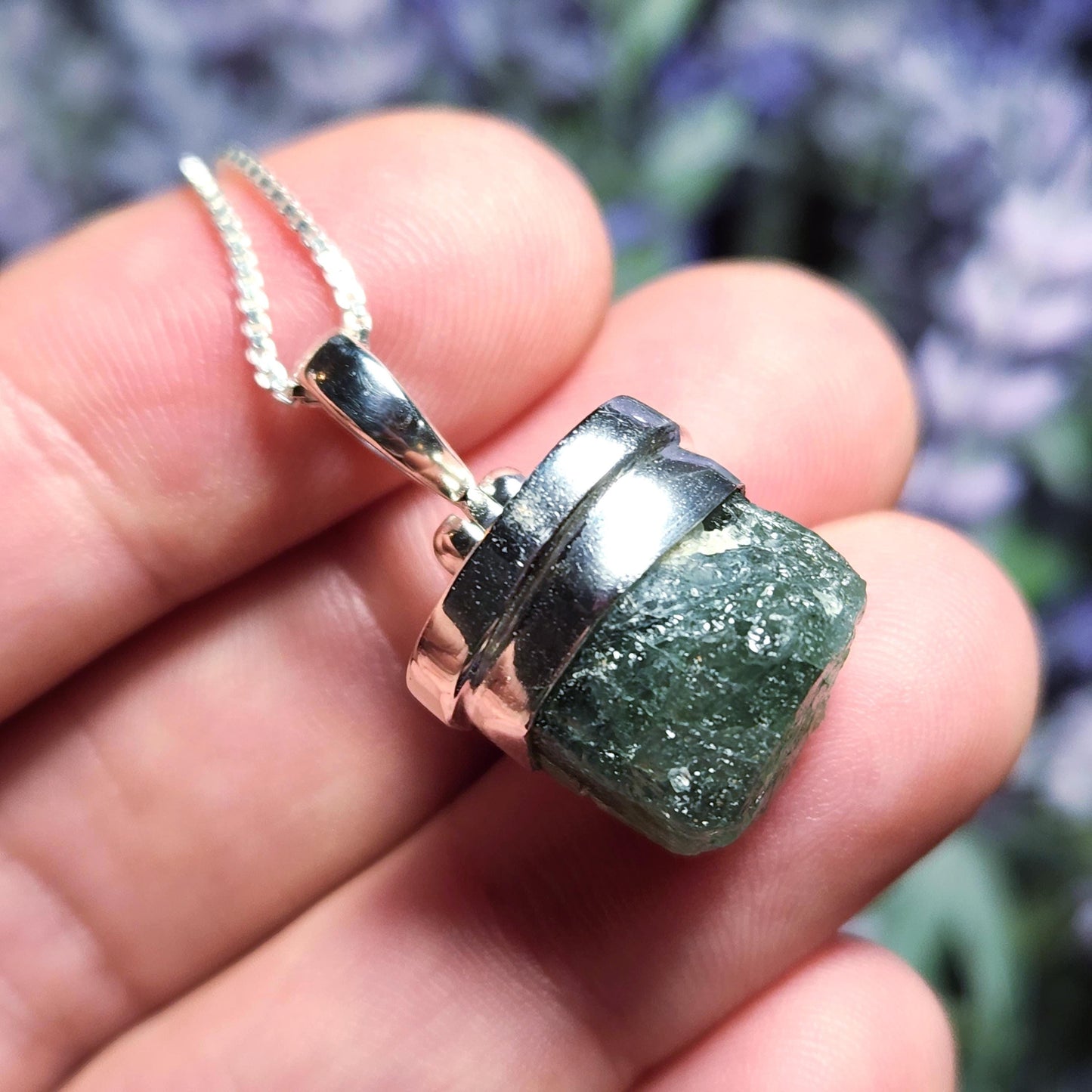 Grandidierite Pendant