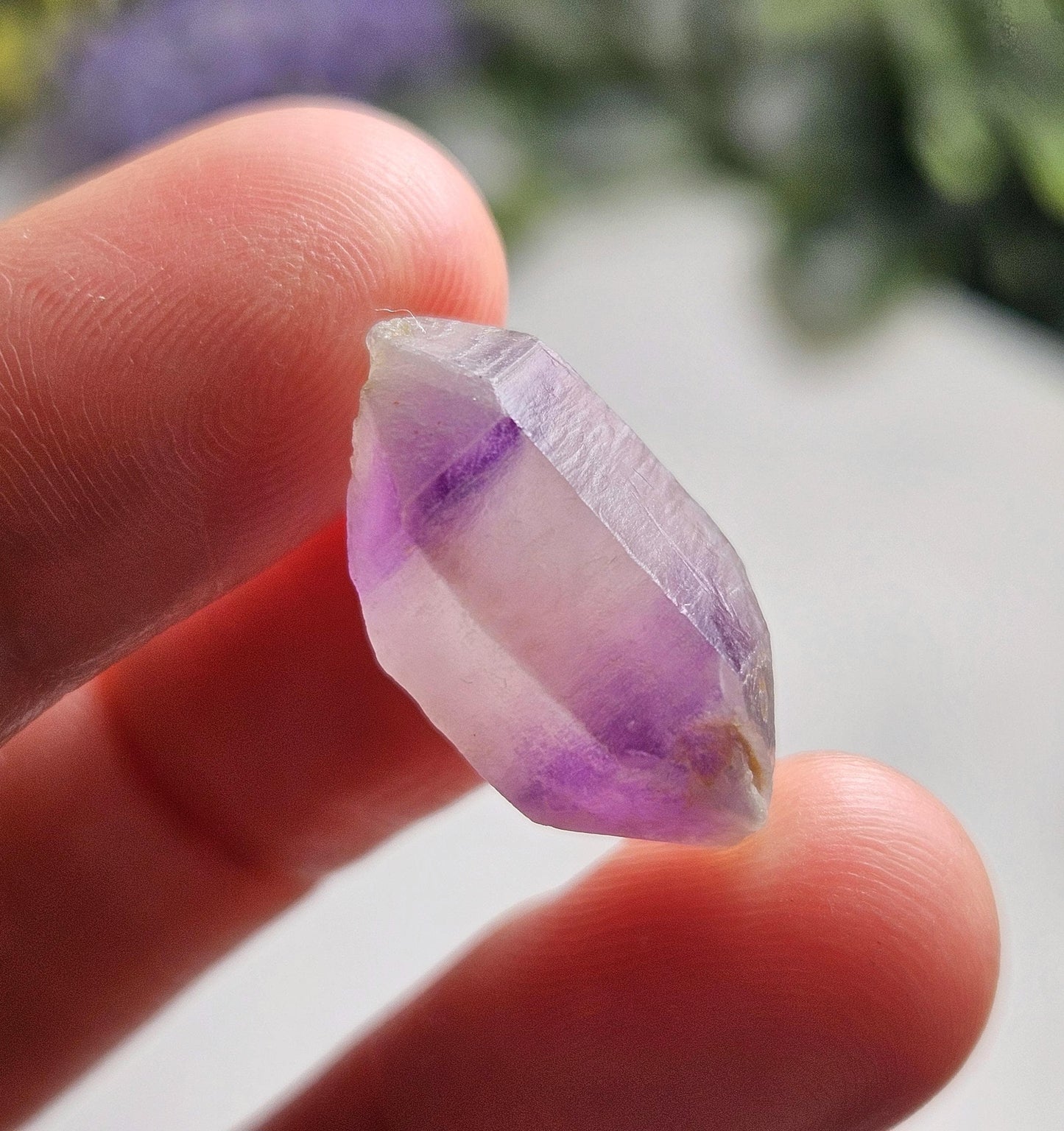 Hourglass Amethyst Crystal
