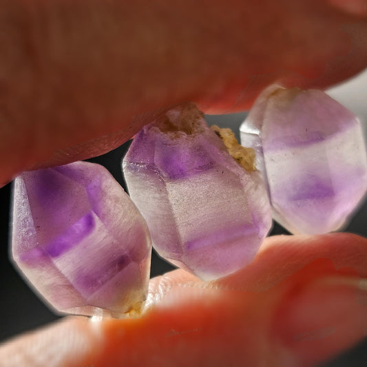 Hourglass Amethyst Crystal