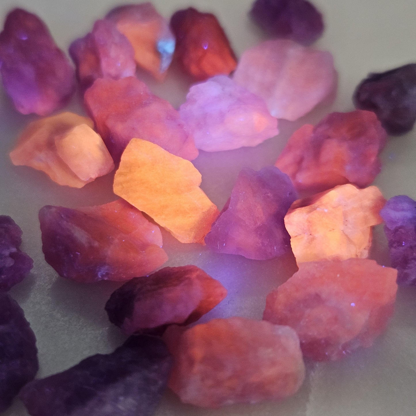 Ultraviolet Hackmanite Crystals