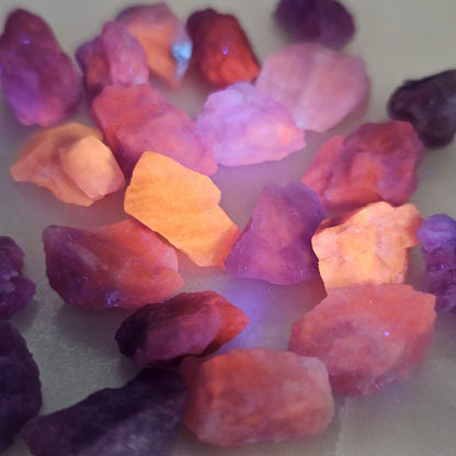 Ultraviolet Hackmanite Crystals