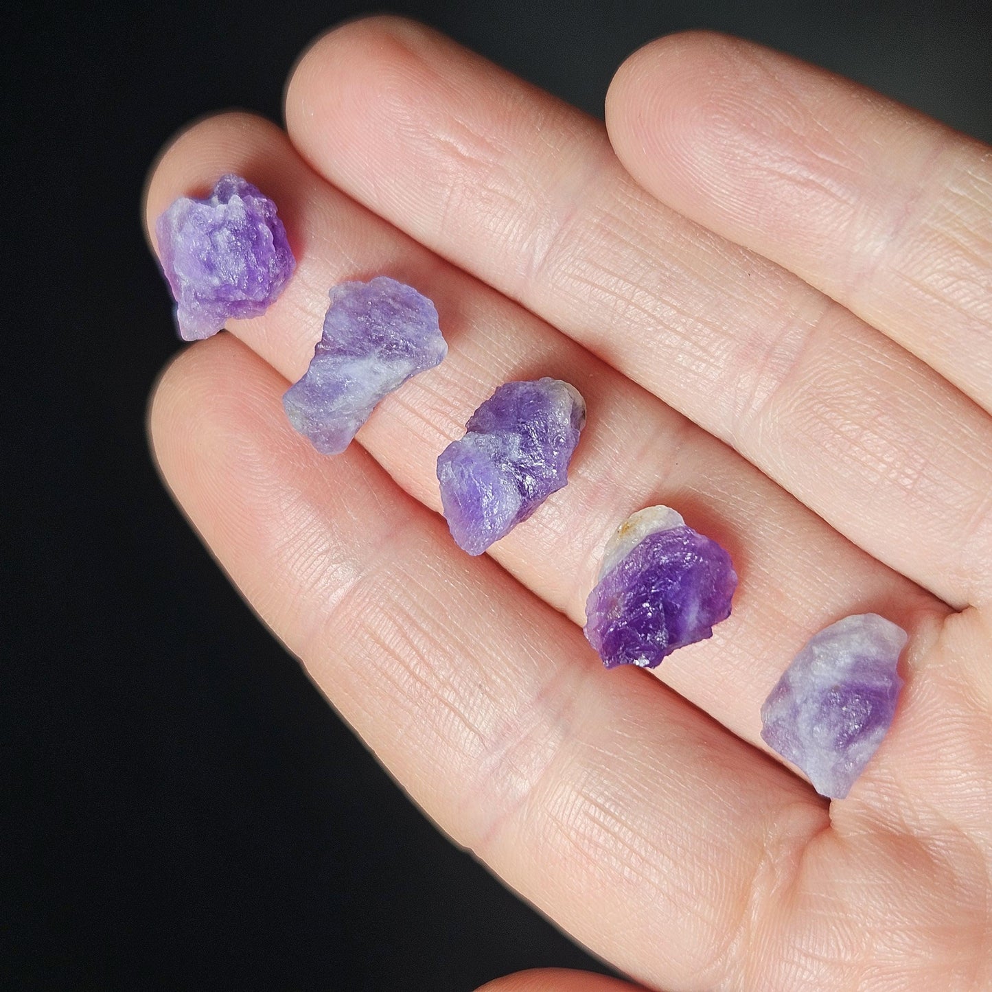 Ultraviolet Hackmanite Crystals