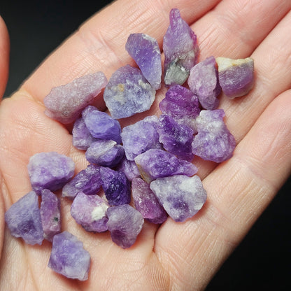Ultraviolet Hackmanite Crystals
