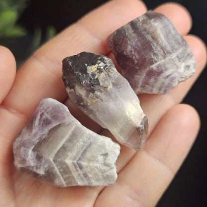 Dog Tooth Smoky Amethyst Crystal