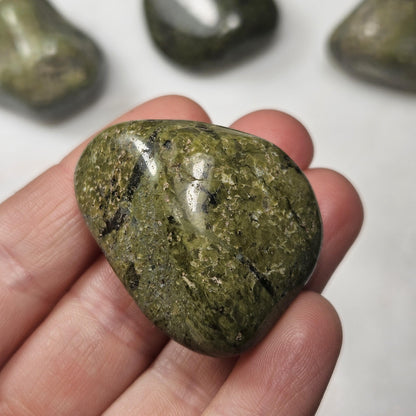 Green Epidote Crystal