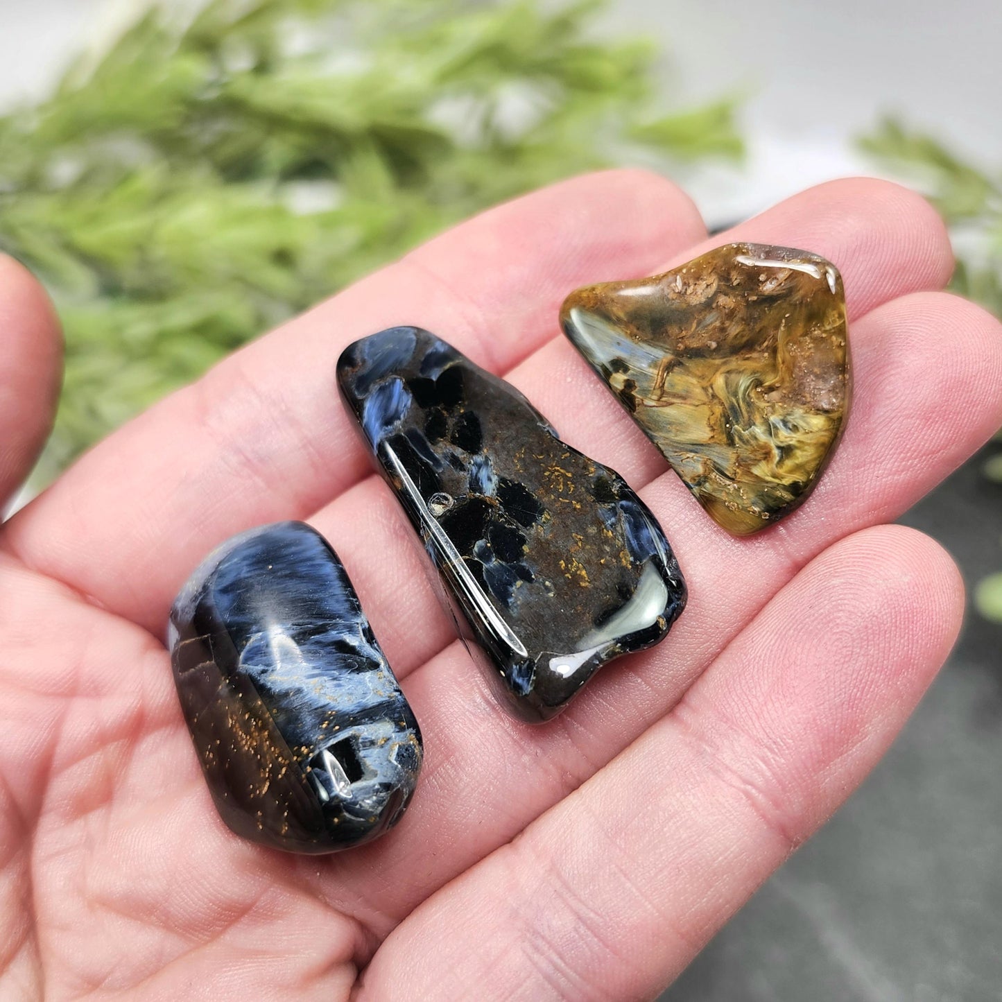 Pietersite Tumbled Crystal