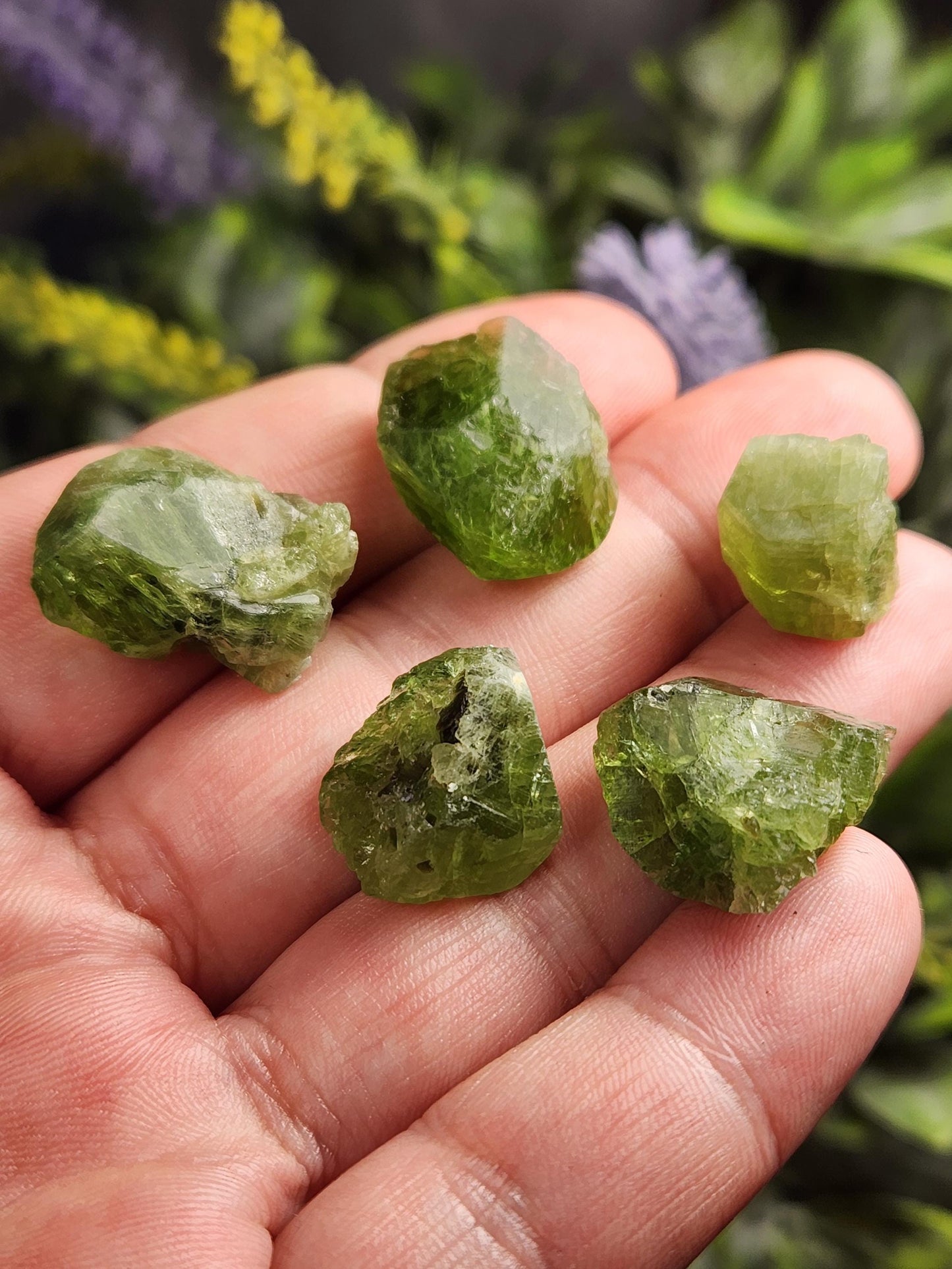 Chrome Diopside Crystal