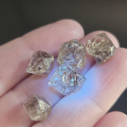 Italian UV Elestial Quartz from Tuscany