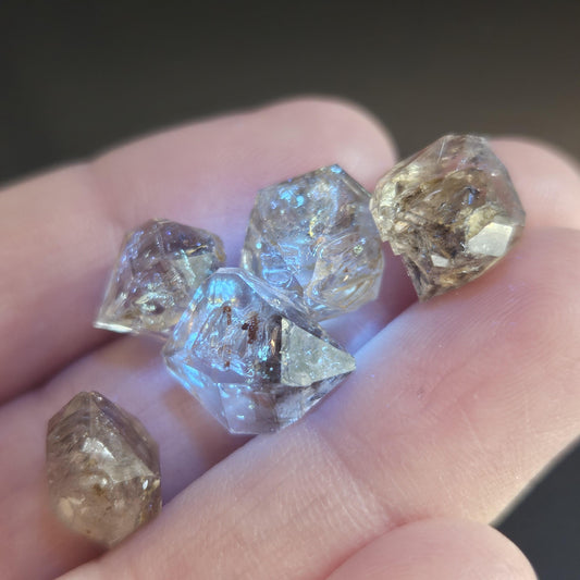 Italian UV Elestial Quartz from Tuscany