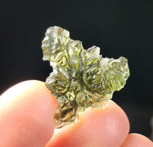 Besednice "Hedgehog" Moldavite
