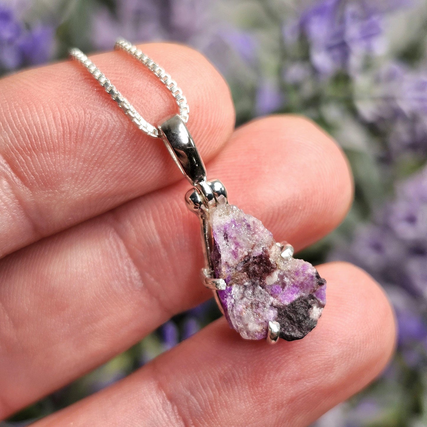 Gel Sugilite Pendant