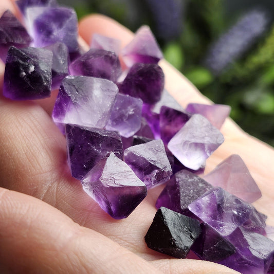 Cubic Purple Fluorite