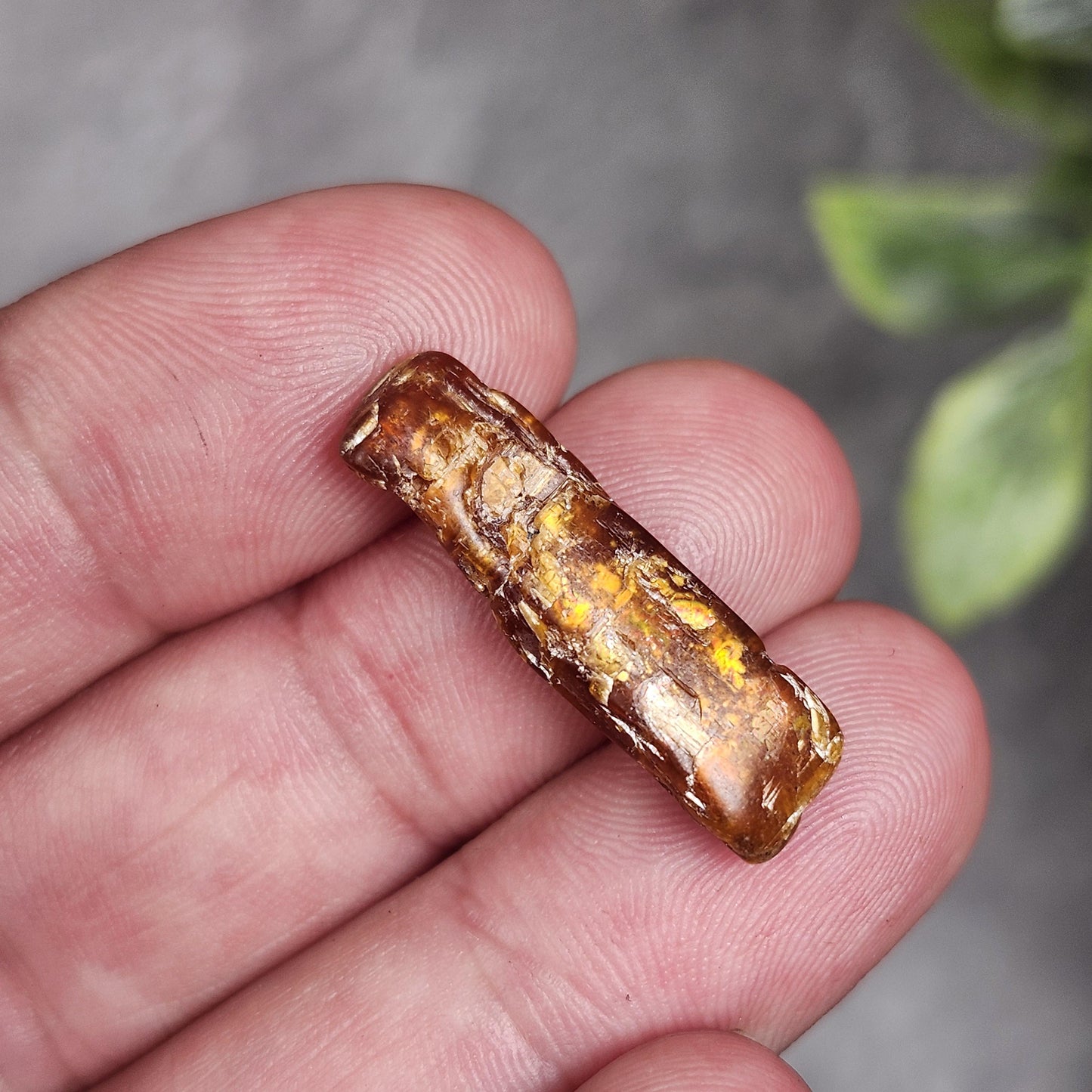 Polished Orange Kyanite
