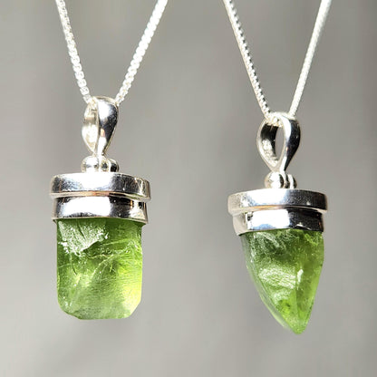 Terminated Peridot Pendant
