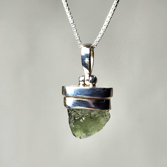 Moldavite Pendant