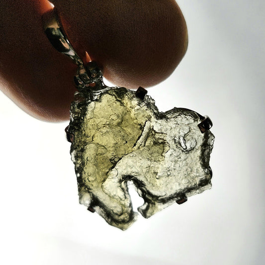 Moldavite Pendant