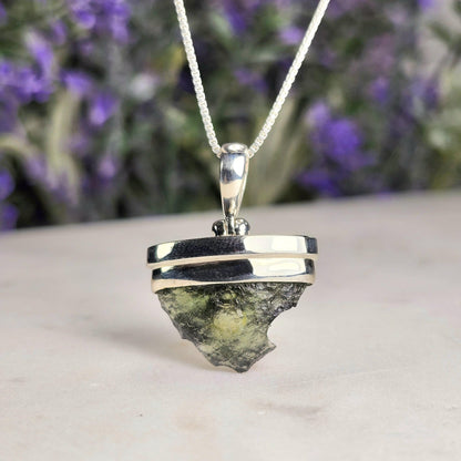 Moldavite Pendant