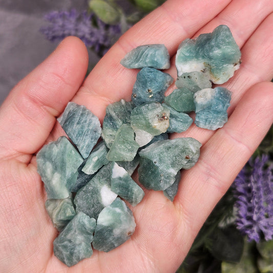 Fluorescent Green Afghanite Crystal
