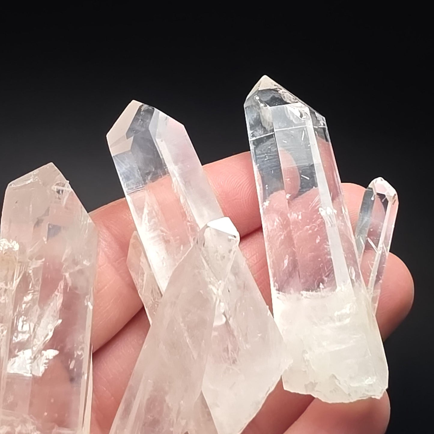 Blue Needle Lemurian Crystals